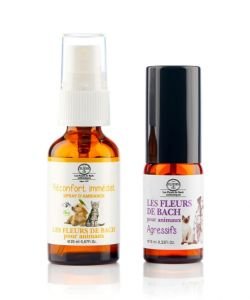 Duo fleurs de Bach - Animaux AGRESSIFS BIO, pièce